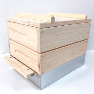 국산 직사각형 편백나무찜기 2단 세트 인덕션 세이로무시 샤브샤브 편백찜