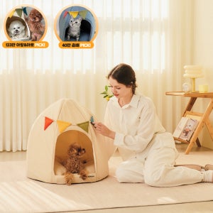 개과천선 스쿼시 애견 강아지 집 하우스 고양이