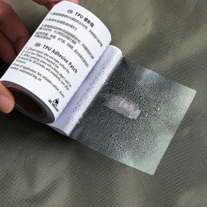 텐트보수테이프 튜브 천막 타프 보수 방수 투명 심실링 테이프 75mmX3.75M