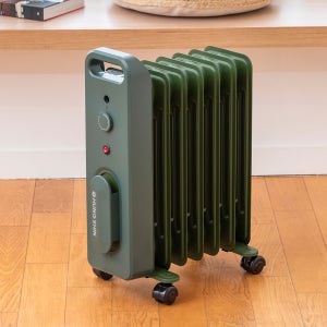 국산 흥신 오르씨 가정용 라디에이터 절전형 전기난로 업소용 히터 사무실 난방기 그린 7핀