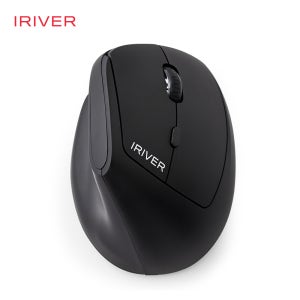 아이리버 EQwear-EV15 항균 컴팩트 무소음 무선 버티컬 마우스 블랙