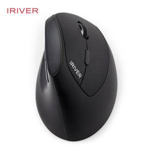 아이리버 EQwear-EV19 항균 일반형 무소음 무선 버티컬 마우스 블랙