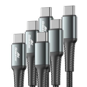 60W PD 패브릭 고속 충전 케이블 C타입 USB 라이트닝 8핀 1.2m