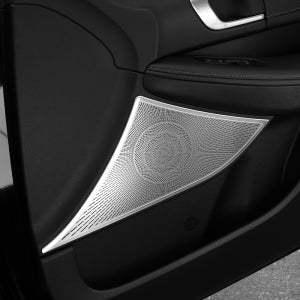 쏘나타 DN8 튜닝 용품 도어스피커 커버 크롬 몰딩