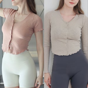 [77 추가] 뮤토웨어 리안 커버업 가디건 필라테스복 여성 요가복 상의 필라테스옷 필라테스