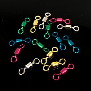 낚시도래 맨도래 15개입 컬러 롤링도래 찌낚시 아크라