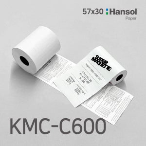 수퍼마케트 KMC-C600 57x30 포스용지 영수증 감열지