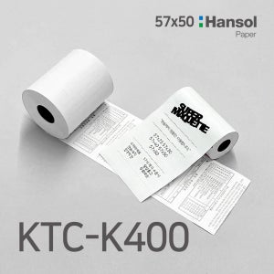 수퍼마케트 KTC-K400 57x50 포스용지 영수증 감열지
