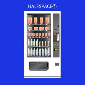 롯데기공 멀티자판기 LVM-482 SRLC 무인 자판기 창업 사업 음료