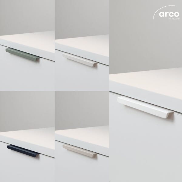 철물본가 arco 플랩손잡이 모란디 120mm 주방 싱크대 서랍장 히든 가구손잡이