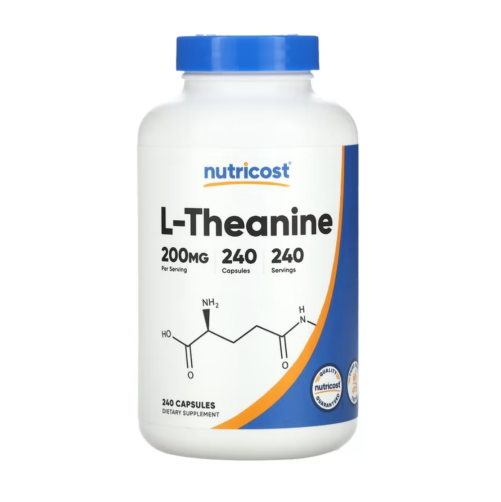<b>뉴트리코스트</b> L <b>테아닌</b> <b>Theanine</b> 200mg 240캡슐