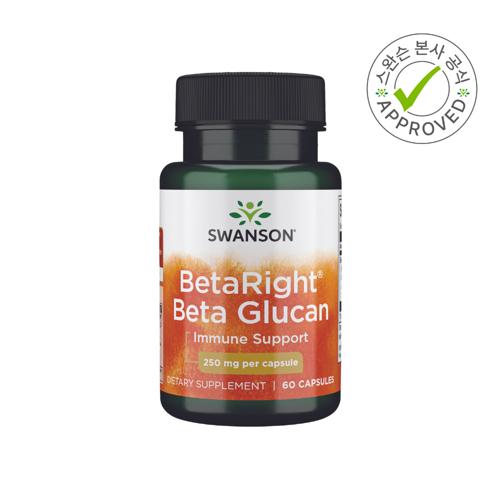 [스완슨] <b>베타라이트 베타글루칸</b> 250mg 60캡슐
