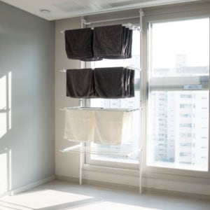 접이식 창틀 건조대 베란다