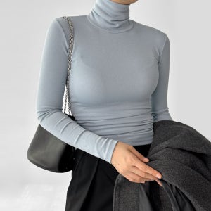 목티 이너 폴라티 목폴라