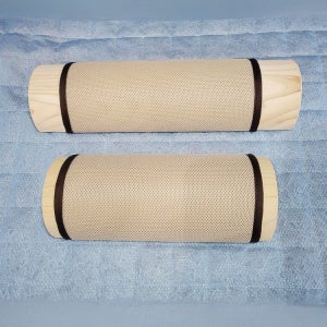 편백나무 건강목침 경침 편백베개 지압 쿨망사