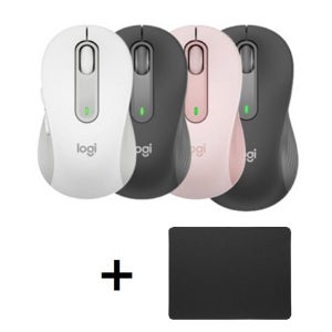 로지텍정품 무선 블루투스 무소음 마우스 가정용 사무용 노트북 M650