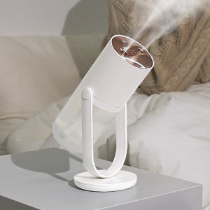 미니가습기 사무실 탁상용 초음파 휴대용 무선 듀얼스윙 가습기