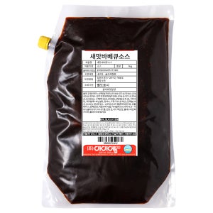 아이엠소스 숯불바베큐치킨양념 1kg 매콤 소스 새맛바베큐