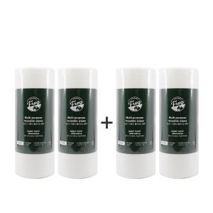 (2+2) FROG 빨아쓰는 행주타올 롤형 (40매) 키친타월 키친타올 위생행주