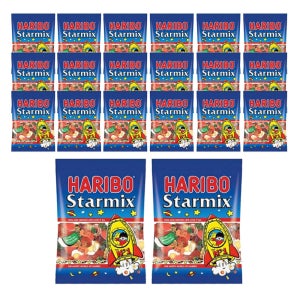 에스제이서진 하리보 스타믹스 젤리 100g 20개 프루트 간식