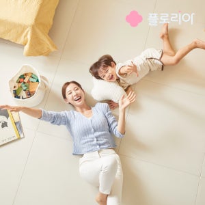 층간소음매트 아기 TPU 유아 시공 거실 놀이방 플로리아 매트 70x70x2.4cm 센터