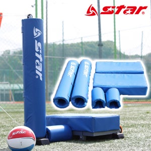 (스타대구달성점) 스타스포츠 뉴족구지주대용 폼 안전 커버 가드 부상 방지 스펀지 1세트용