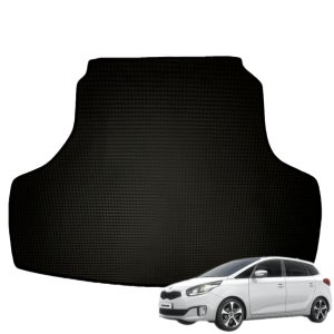 올뉴 카렌스 매트 논슬립 풀커버 차량용 그린 고무 트렁크매트 블랙(엣지포함) 5인승