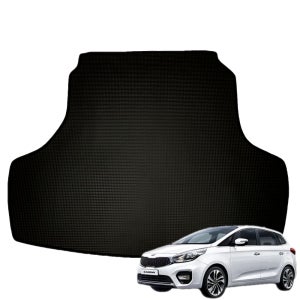 더뉴 카렌스 자동차매트 논슬립 풀커버 차량용 고무 트렁크매트 블랙(엣지포함) 5인승