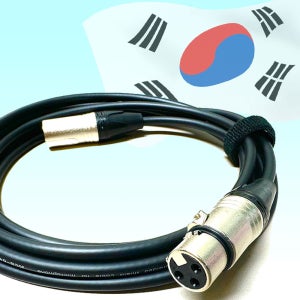 국산 마이크 케이블 선 라인 XLR 양캐논 1.5m