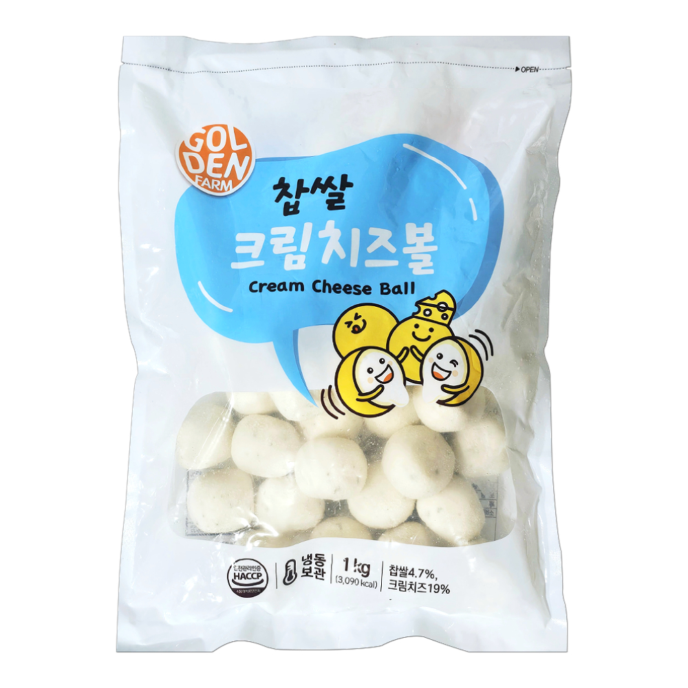 골든데어리 찹쌀 크림치즈볼