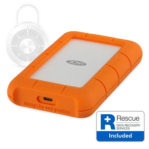 라씨 LaCie 2TB Rugged SECURE USB 3.1-C w/ Rescue 외장하드