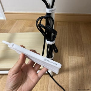찍찍이 벨크로타이 벨크로 케이블타이 재사용 대형 컴퓨터 노트북 전기선 선정리 전선