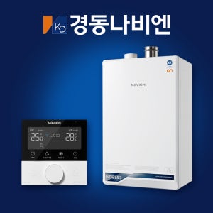 경동나비엔 상향식 친환경 콘덴싱 도시가스 ON AI NCB553-27L/2S IOT 보일러 교체