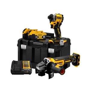 디월트 콤보세트DCK2211P2T 20V5.0Ah DCF850 DCG405 DCB1104 임팩드릴 그라인더 풀세트