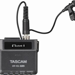타스캠 핀마이크 레코더 DR-10L Pro 32-bit 유튜버
