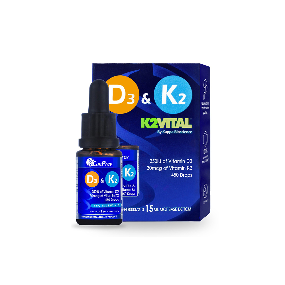 <b>비타민 D3</b>&amp;K2 액상 15ml CanPrev