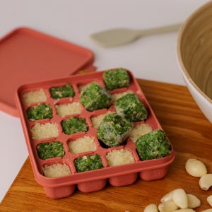 홍스파파 국내 자체제작 이유식 준비물 보관 용기 틀 실리콘큐브 20구 15ml