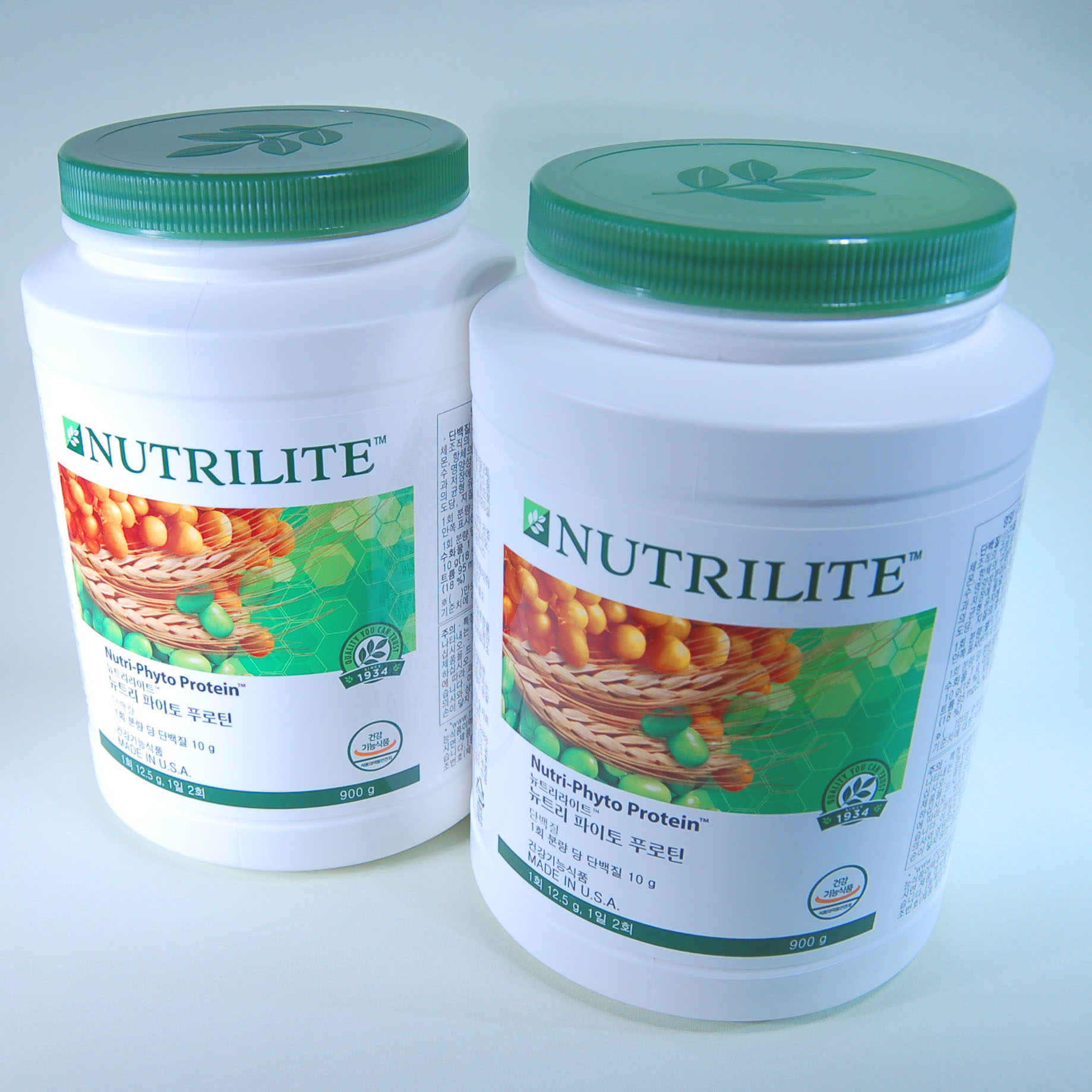 암웨이 <b>프로틴</b> 뉴트리 <b>파이토</b> 푸로틴 900g 신제품 2개