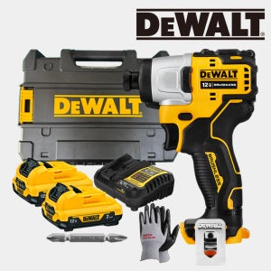디월트 DCF801D2 12V MAX 충전임팩드릴 2A 배터리 2개 세트