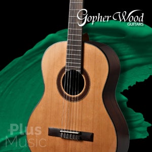 고퍼우드 C300 /탑솔리드 입문용 클래식기타 /시더 월넛
