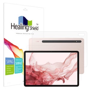 [세트]갤럭시탭시리즈 슈페리어 저반사 액정 무광후면(각1매) 갤럭시 탭 S8, 1매입