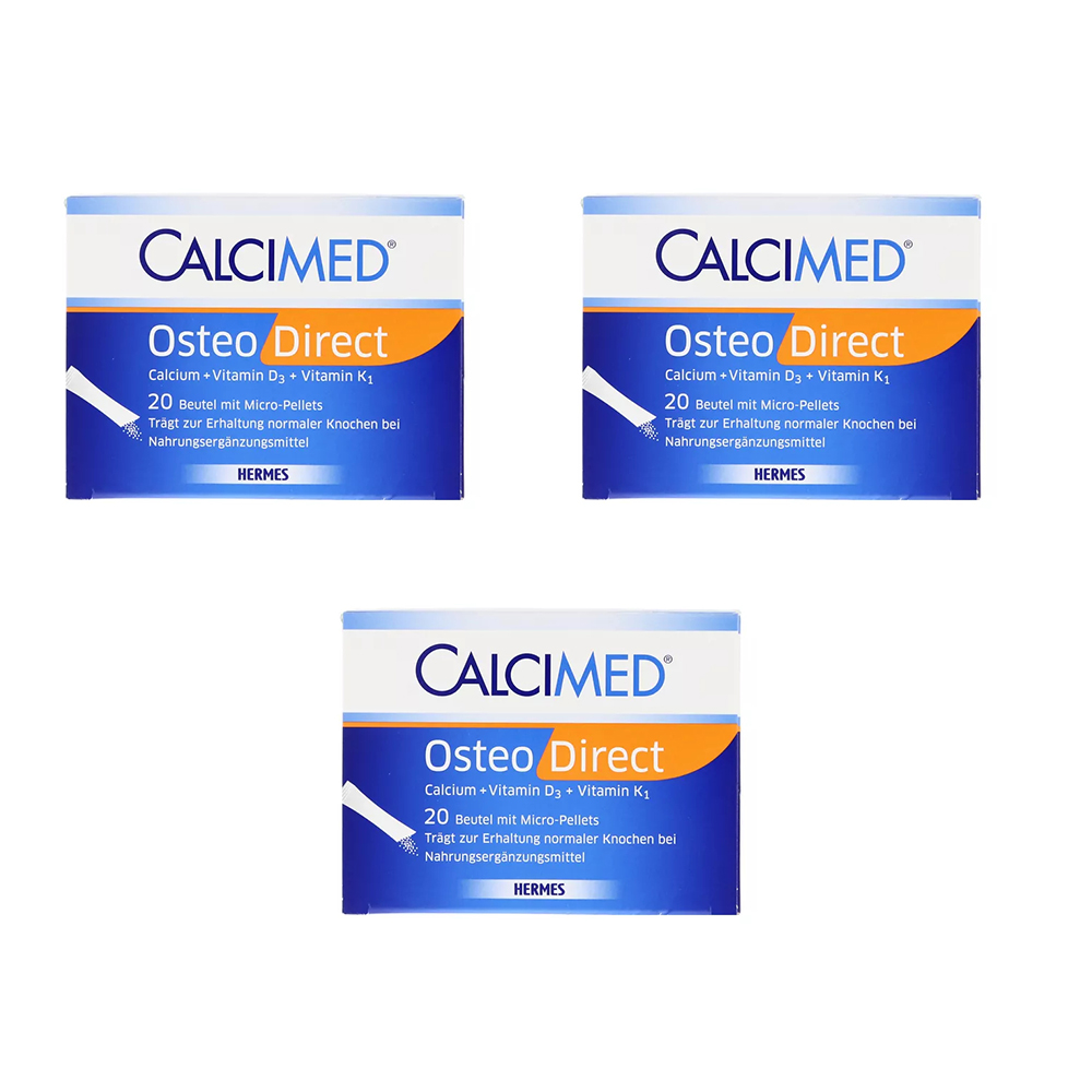 헤어메스 <b>칼시메드</b> 오스테오 <b>다이렉트</b> 칼슘 20포, 3개