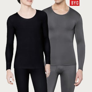 BYC 중학생내복 남자 여자 초등고학년 주니어 발열 기모 내의세트 170, 180