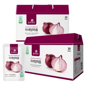 몸애쏙쏙 무농약 자색 양파즙 100mL 30포 2박스 3박스 국산 100% 자색양파