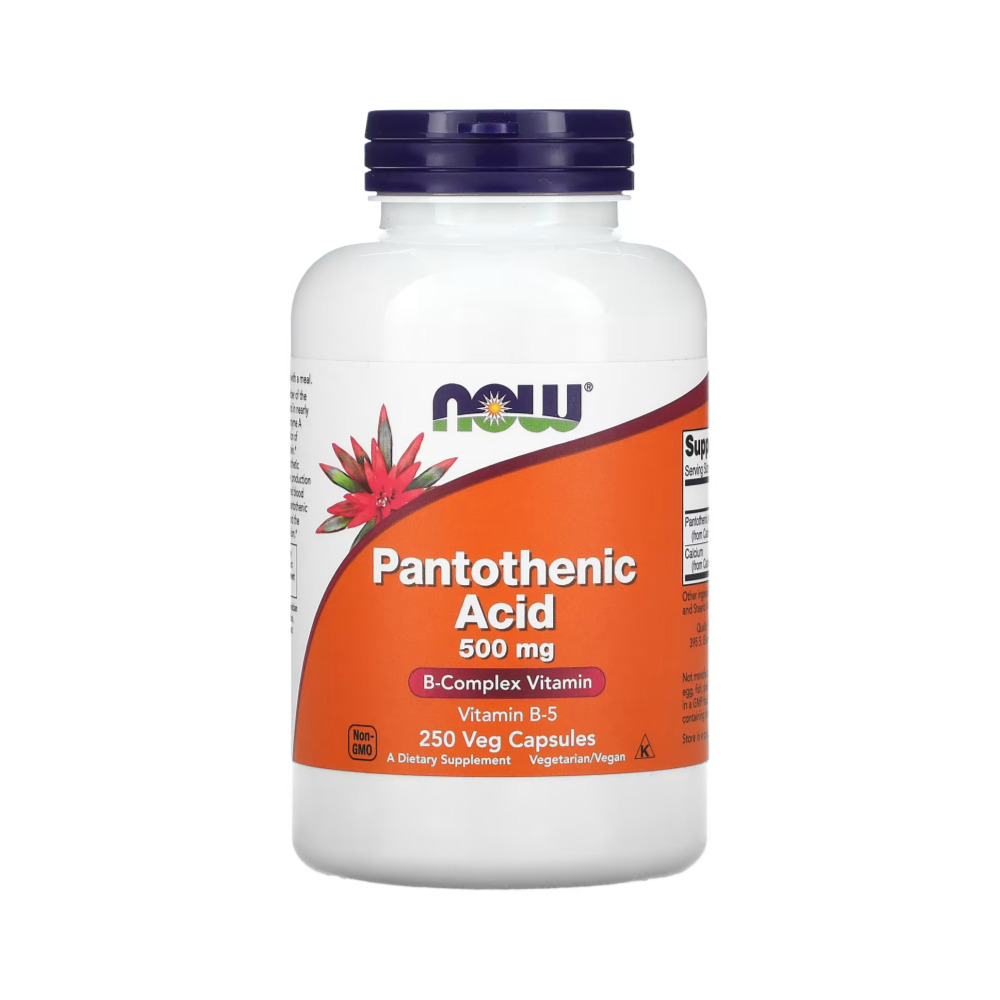 나우푸드 <b>판토텐산</b> 500mg 식물성 캡슐 250정