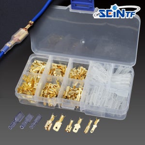 압착터미널 압착단자 세트 180pcs 전선 배선 연결 터미널 커넥터 슬리브