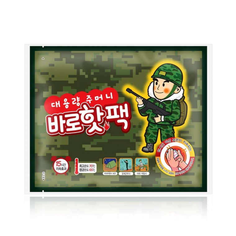 <b>팜텍</b>코리아 대용량 주머니 바로 핫팩 150g 1매
