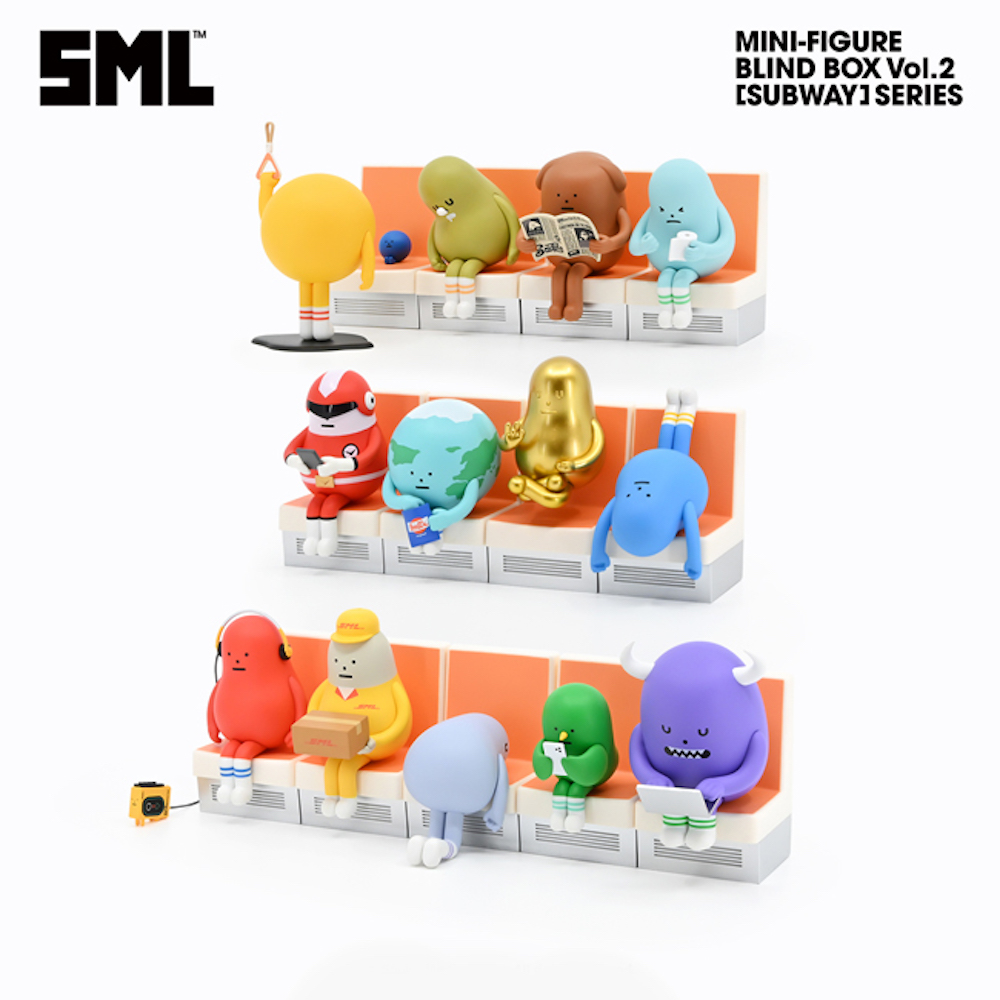 스티키몬스터랩 스티키몬스터 피규어 SML 블라인드 박스 Vol 2 SUBWAY 시리즈