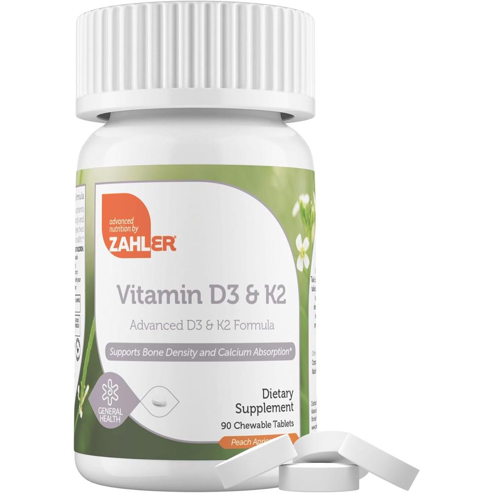 <b>자일러 비타민</b> D3 <b>K2</b> 90캡슐 Zahler <b>Vitamin</b> D3 <b>K2</b>