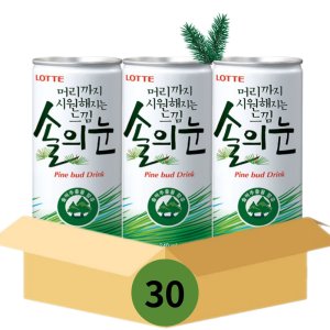 솔의눈 240ml x 30캔 힐링음료 솔잎주 하이볼 칵테일재료